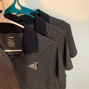 Set of three women’s golf shirts